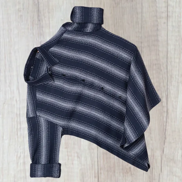 Blue_Cotton_Blend_Striped_Full_Sleeve_Shirt_For_Men