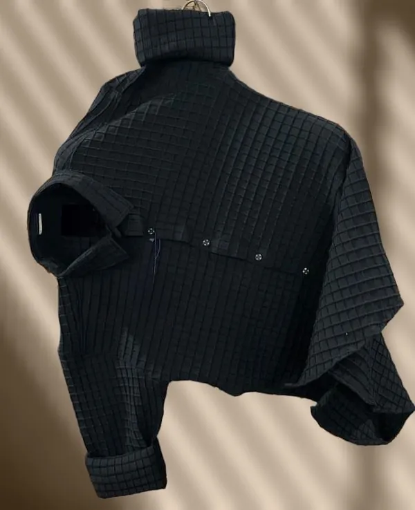 Black_Cotton_Blend_Solid_Full_Sleeve_Shirt_For_Men