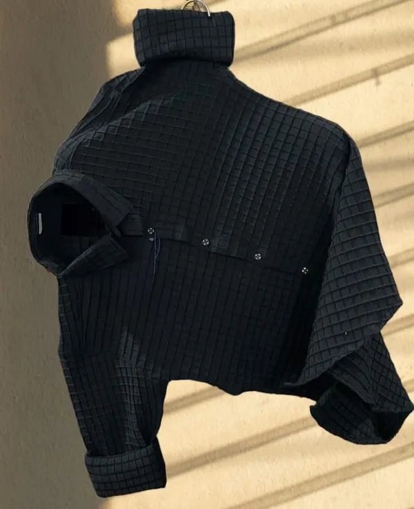 Black_Cotton_Blend_Solid_Full_Sleeve_Shirt_For_Men
