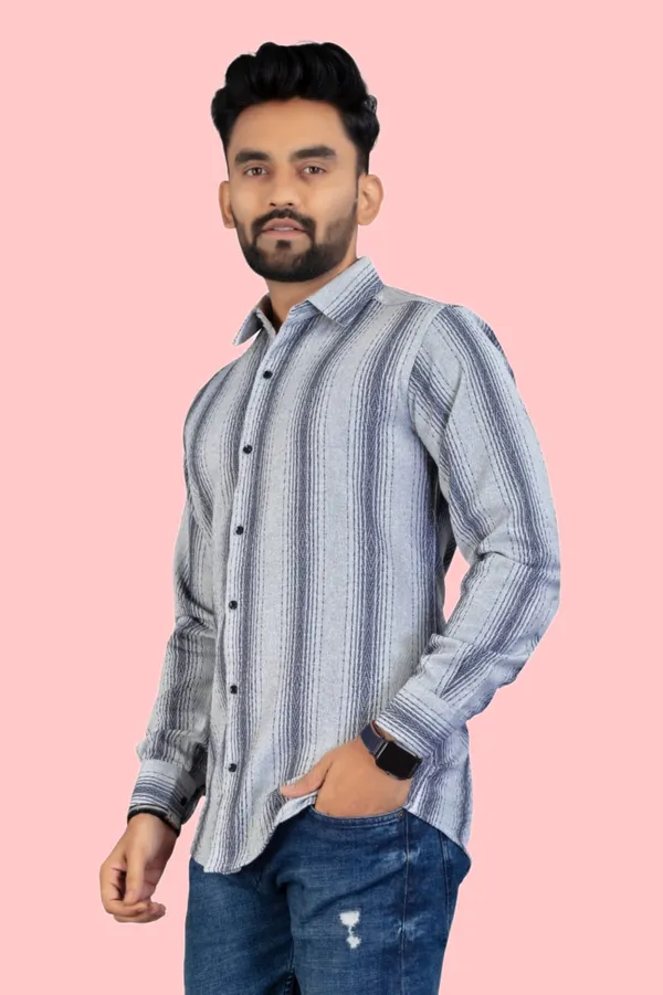 Grey_Cotton_Blend_Striped_Full_Sleeve_Shirt_For_Men