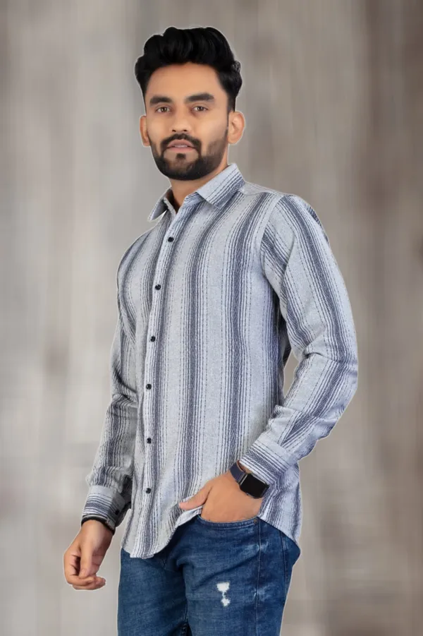 Grey_Cotton_Blend_Striped_Full_Sleeve_Shirt_For_Men