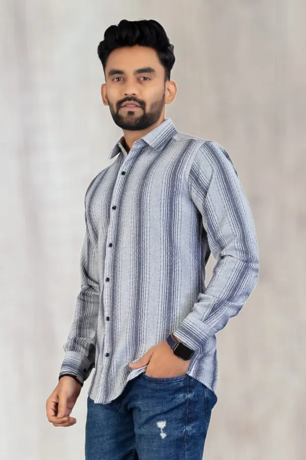 Grey_Cotton_Blend_Striped_Full_Sleeve_Shirt_For_Men