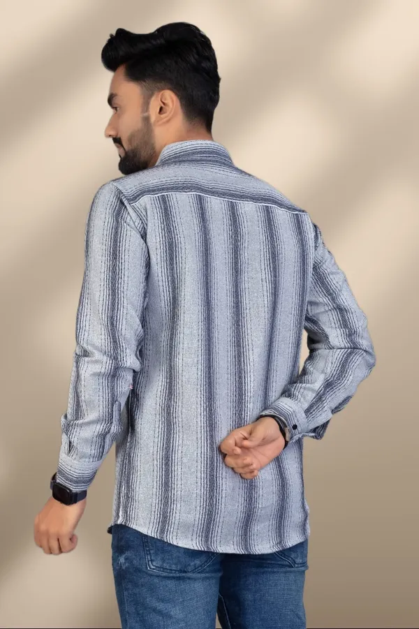 Grey_Cotton_Blend_Striped_Full_Sleeve_Shirt_For_Men
