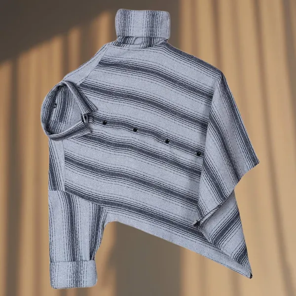 Grey_Cotton_Blend_Striped_Full_Sleeve_Shirt_For_Men