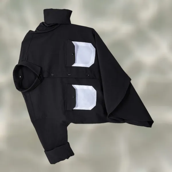 Black_Polycotton_Solid_Full_Sleeve_Shirt_For_Men