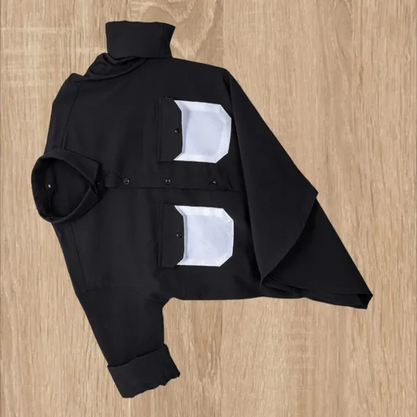 Black_Polycotton_Solid_Full_Sleeve_Shirt_For_Men