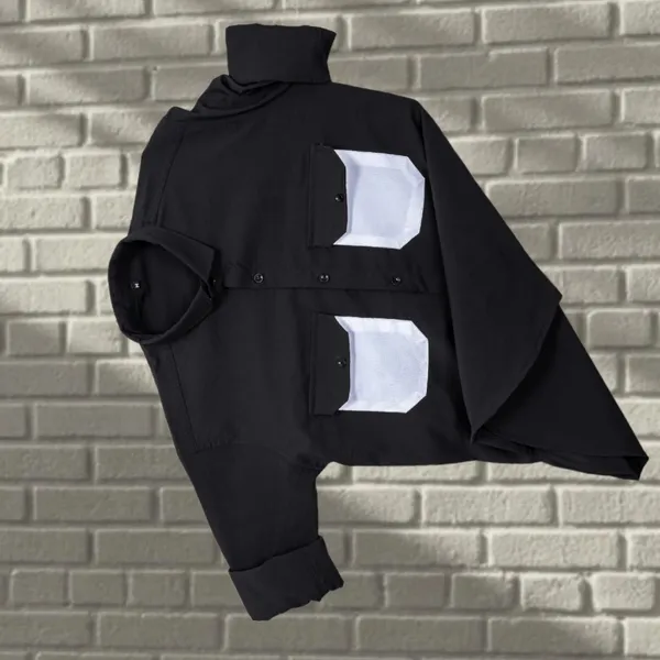 Black_Polycotton_Solid_Full_Sleeve_Shirt_For_Men