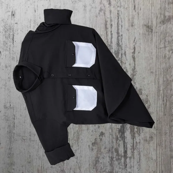 Black_Polycotton_Solid_Full_Sleeve_Shirt_For_Men