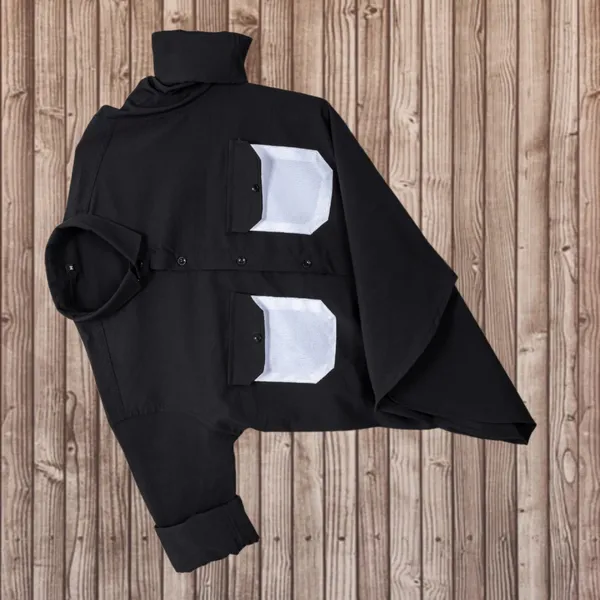 Black_Polycotton_Solid_Full_Sleeve_Shirt_For_Men