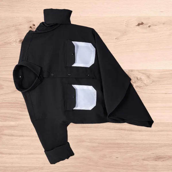 Black_Polycotton_Solid_Full_Sleeve_Shirt_For_Men