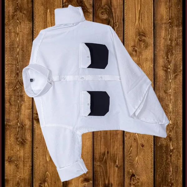 White_Polycotton_Solid_Full_Sleeve_Shirt_For_Men