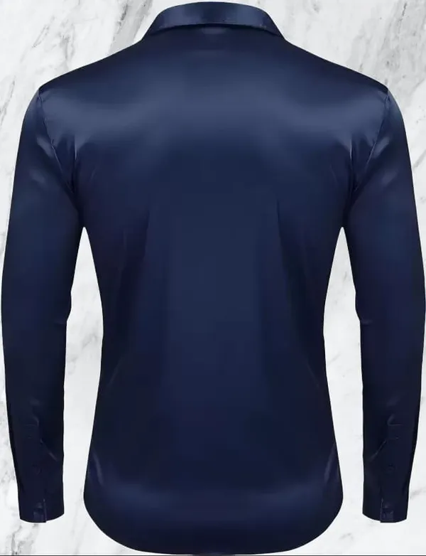Blue_Satin_Solid_Full_Sleeve_Shirt_For_Men