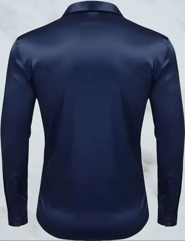 Blue_Satin_Solid_Full_Sleeve_Shirt_For_Men