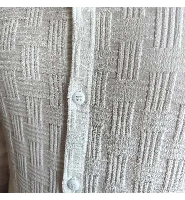 White_Cotton_Blend_Solid_Full_Sleeve_Shirt_For_Men