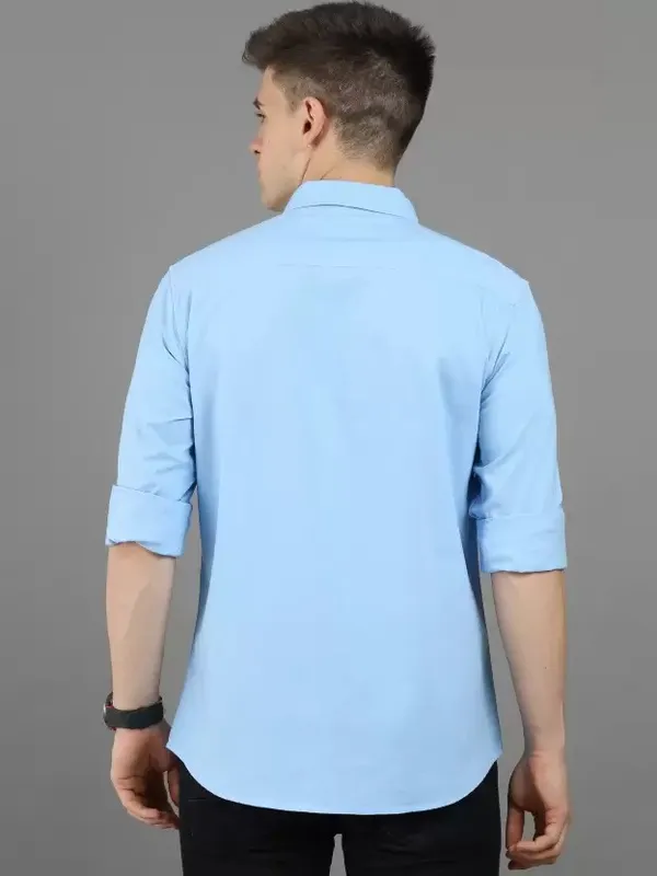 Light_Blue_Cotton_Blend_Solid_Full_Sleeve_Shirt_For_Men