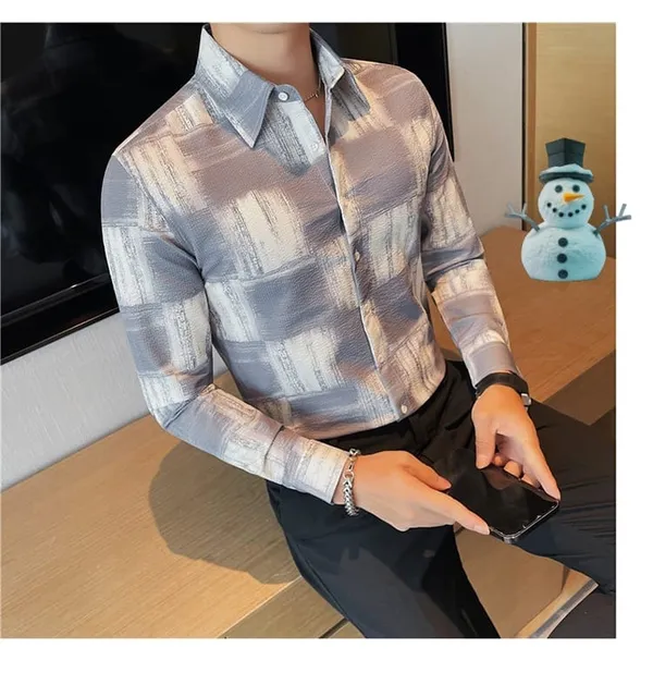 Grey_Polycotton_Printed_Full_Sleeve_Shirt_For_Men
