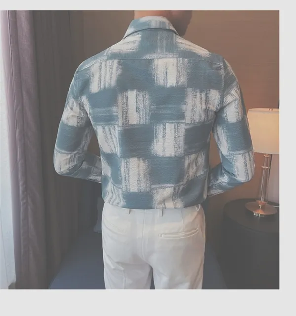 Grey_Polycotton_Printed_Full_Sleeve_Shirt_For_Men