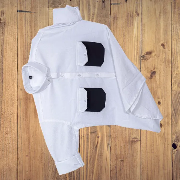 White_Cotton_Blend_Solid_Full_Sleeve_Shirt_For_Men
