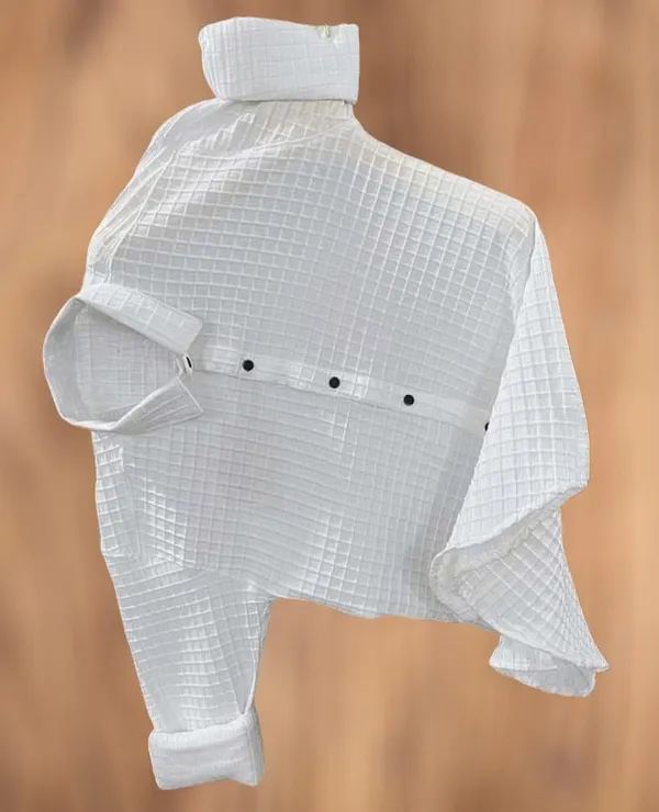 White__Cotton_Blend_Solid_Full_Sleeve_Shirt_For_Men