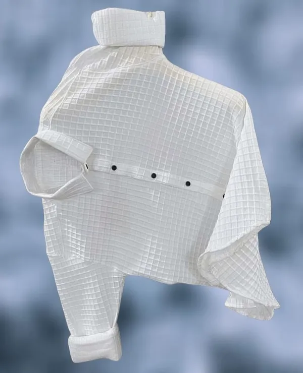 White__Cotton_Blend_Solid_Full_Sleeve_Shirt_For_Men