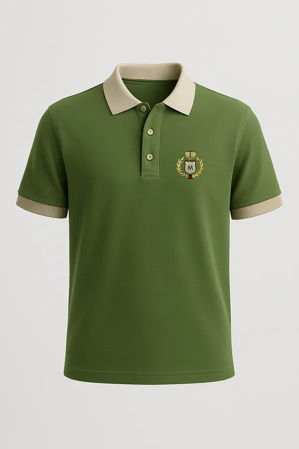 Olive_Color_Men_Polo_T-Shirt