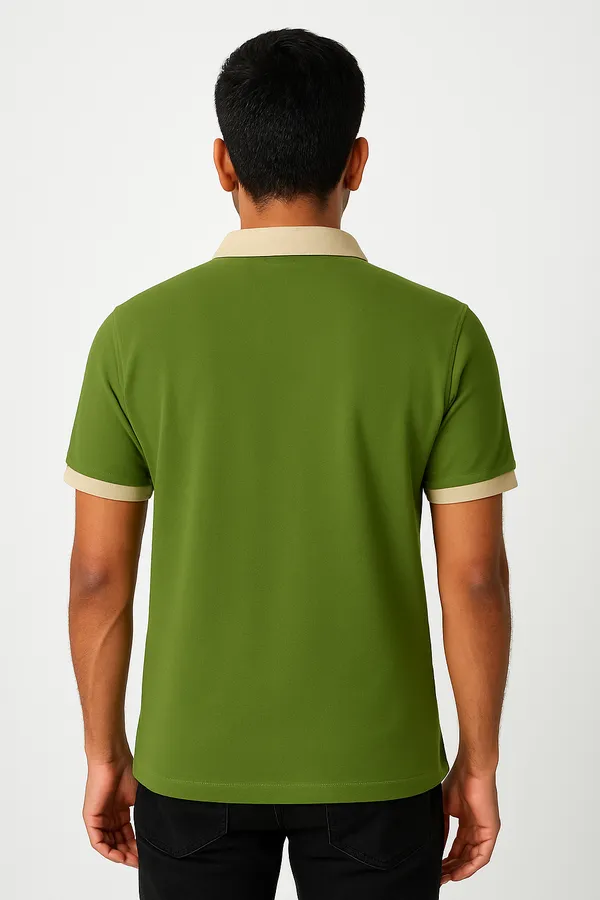 Olive_Color_Men_Polo_T-Shirt