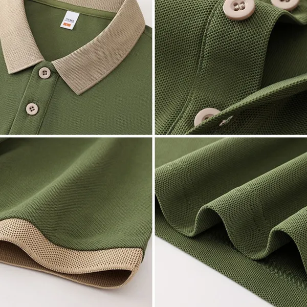 Olive_Half_Sleeve_Matty_Fabric_Polo_T-Shirt_|_For_Men