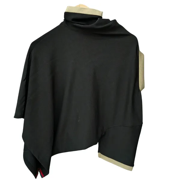 Black_Half_Sleeve_Matty_Fabric_Polo_T-Shirt_|_For_Men