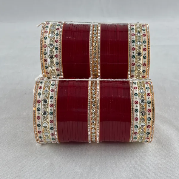Blood_Red_Alloy,_Acrylic_Plastic_Bridal_Golden_Chooda_Set