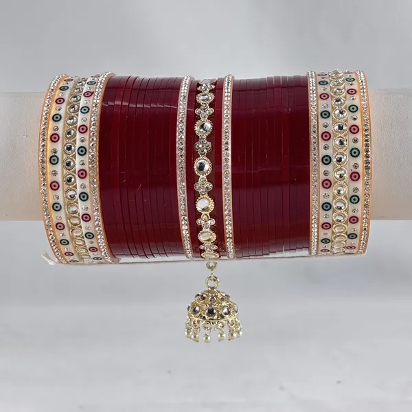 Blood_Red_Alloy,_Acrylic_Plastic_Bridal_Chooda_Set