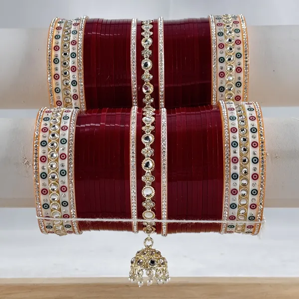 Blood_Red_Alloy,_Acrylic_Plastic_Bridal_Chooda_Set