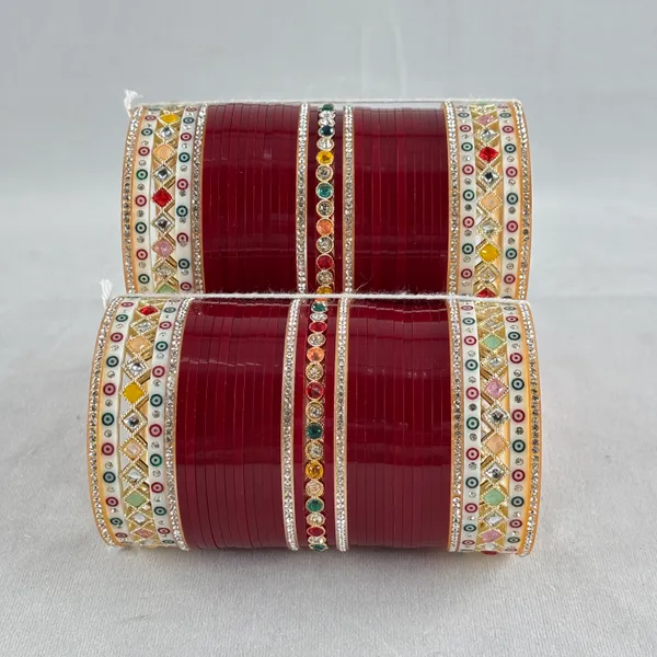 Blood_Red_Alloy,_Acrylic_Plastic_Bridal_Chooda_Set