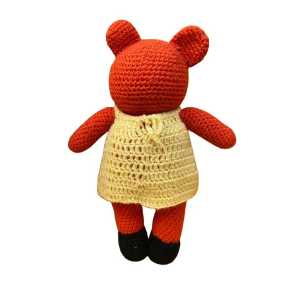 Orange_Woolen_Toys_Home_Decor