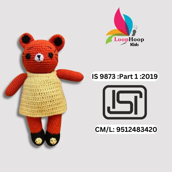 Orange_Woolen_Toys_Home_Decor