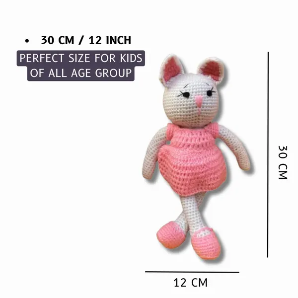 Pink_Woolen_Toys_Home_Decor
