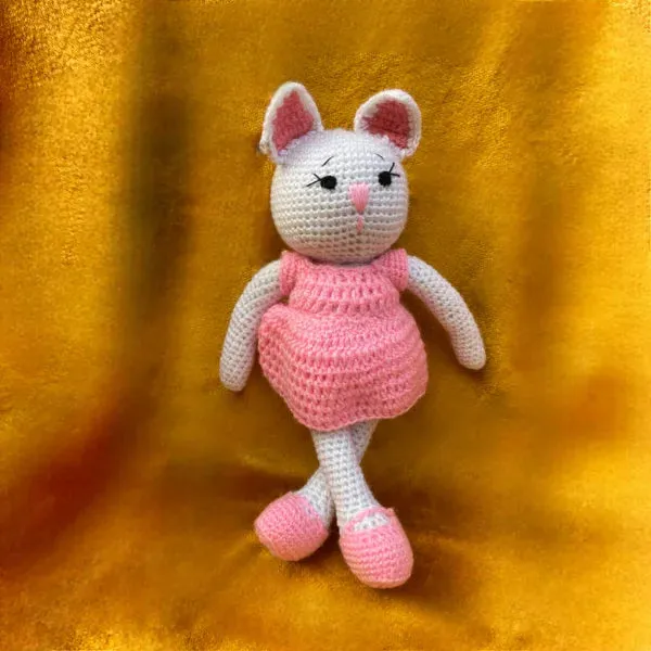 Pink_Woolen_Toys_Home_Decor