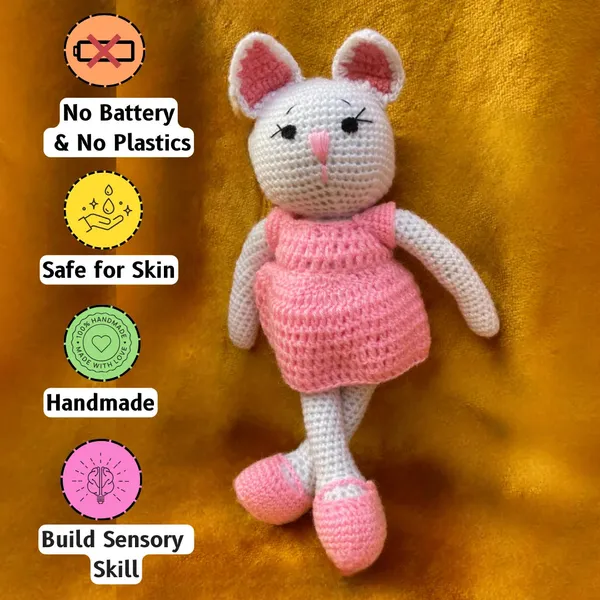 Pink_Woolen_Toys_Home_Decor