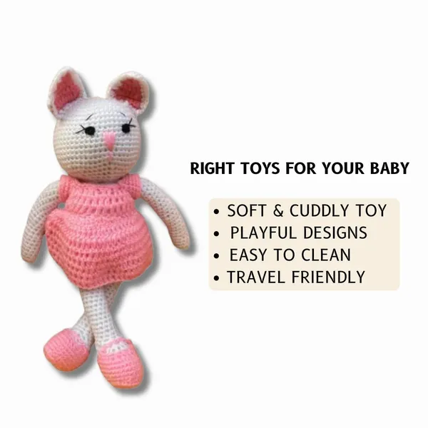 Pink_Woolen_Toys_Home_Decor