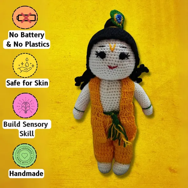 Yellow_Woolen_Toys_Home_Decor