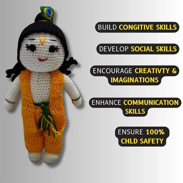 Yellow_Woolen_Toys_Home_Decor