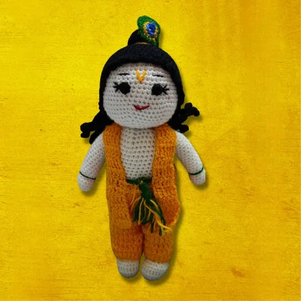 Yellow_Woolen_Toys_Home_Decor