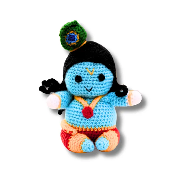 Blue_Woolen_Krishna_Handmade_Soft_Toy_For_Kids_&_Babies