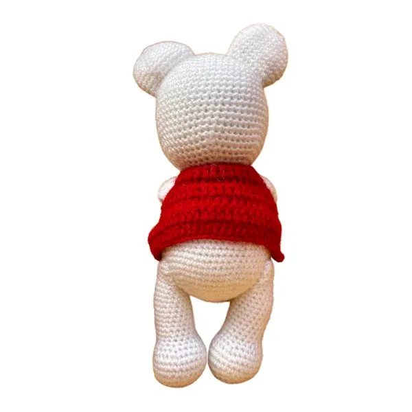 White_Woolen_Toys_Home_Decor