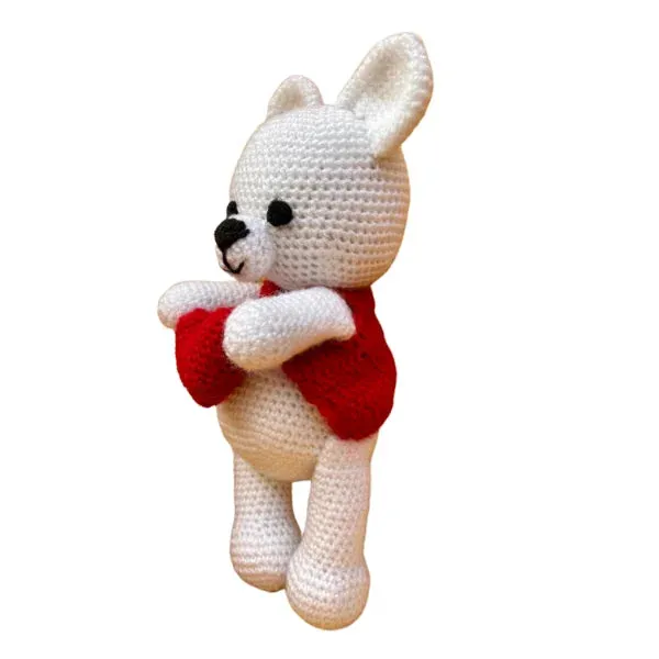 White_Woolen_Toys_Home_Decor
