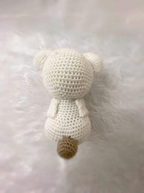 White_Woolen_Elephant_Soft_Handmade_Toy_For_Kids_&_Babies