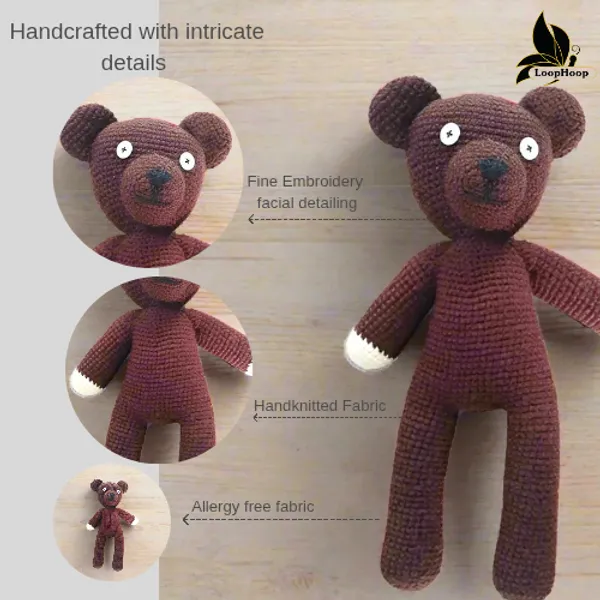 Brown_Woolen_Toys_Home_Decor