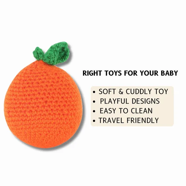 Orange_Woolen_Toys_Home_Decor