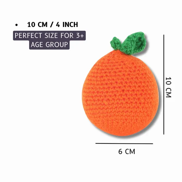 Orange_Woolen_Toys_Home_Decor