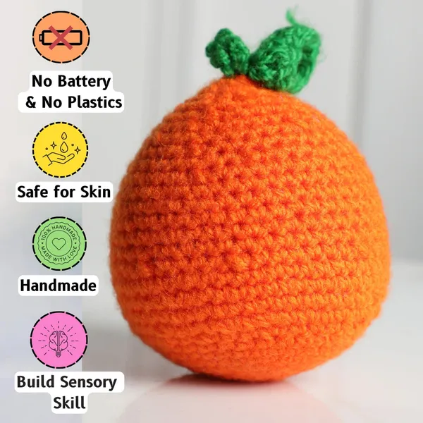 Orange_Woolen_Toys_Home_Decor