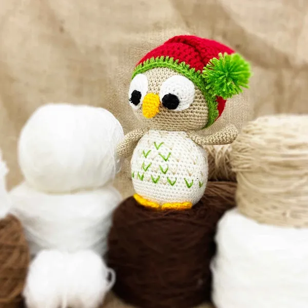 Brown_Woolen_Doll_Soft_Handmade_Toy_For_Home_Decor